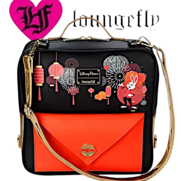 Loungefly Disney Parks 2023 Year Of The Rabbit Lunar New Year Mini Backpack - Picture 1 of 14